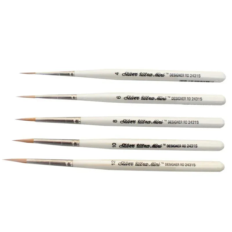 Ultra Mini Designer Rounds, 7 Brushes