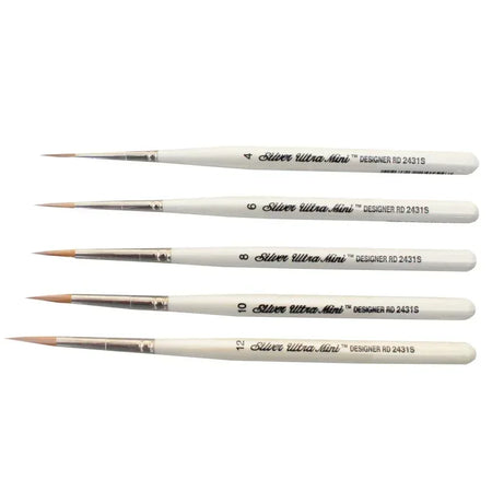 Ultra Mini Designer Rounds, 7 Brushes