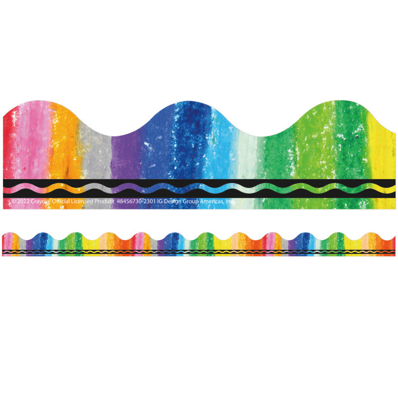 Crayola&reg; Rainbow Deco Trim&reg;, 37 Feet