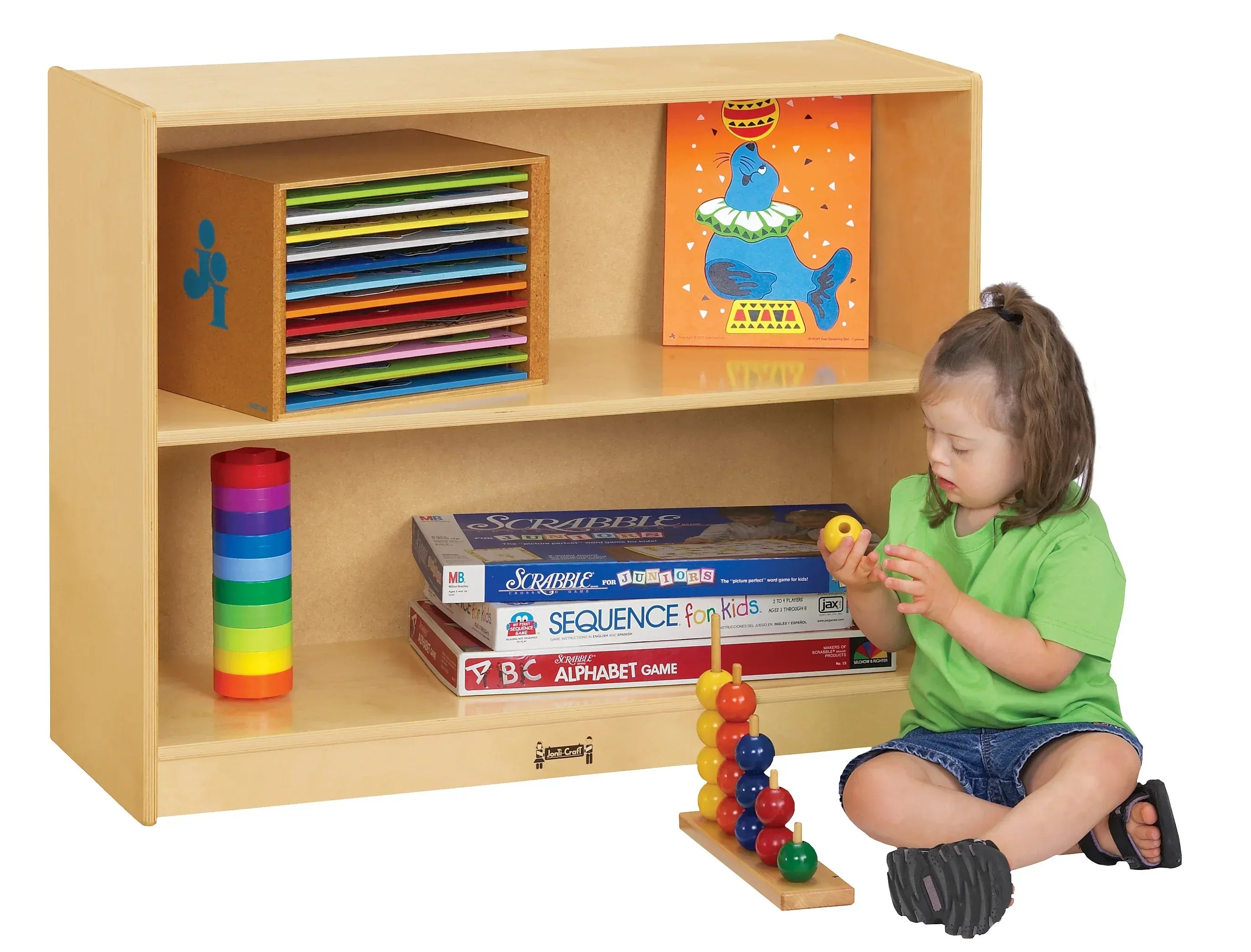 Jonti-Craft® Straight-Shelf Storage