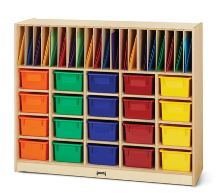 Jonti-Craft® Classroom Organizer - with Clear Cubbie-Trays