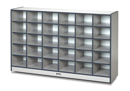 Rainbow Accents® 30 Cubbie-Tray Mobile Storage - without Trays - Navy