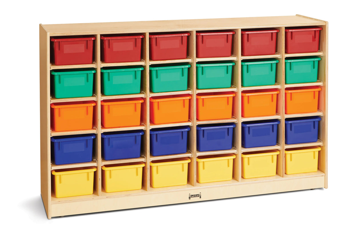 Jonti-Craft® 30 Cubbie-Tray Mobile Storage - without Trays