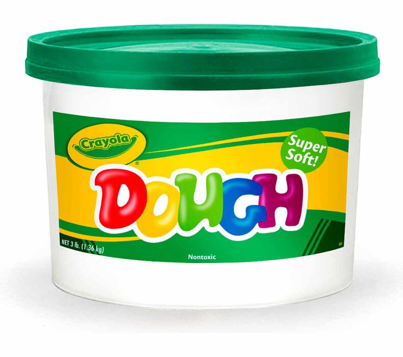 Crayola Dough 3lb Bucket Green