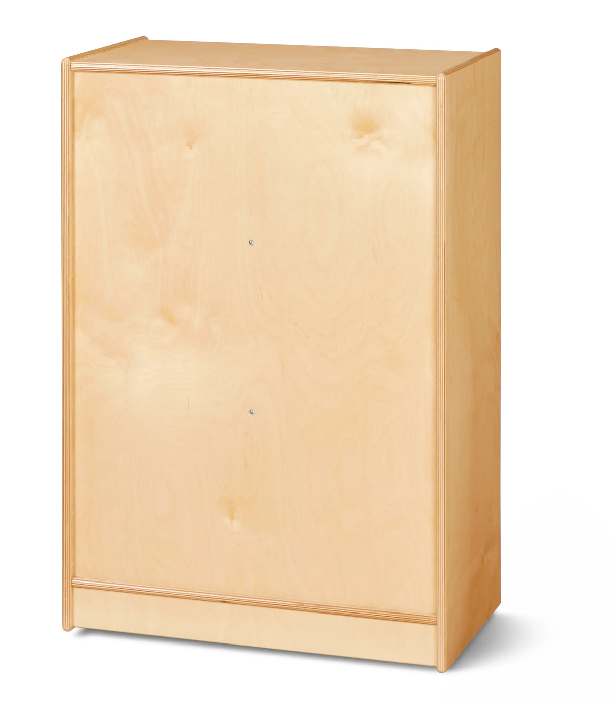 Jonti-Craft® Space-Saver Mobile Straight-Shelf - Plywood Back