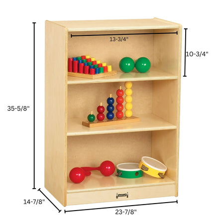 Jonti-Craft® Space-Saver Mobile Straight-Shelf