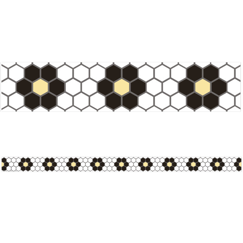 The Hive Floral Mosaic Deco Trim&reg;, 37 Feet