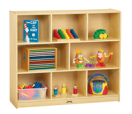 Jonti-Craft® Mega Mobile Single Storage Unit - Magnetic Write-n-Wipe Back