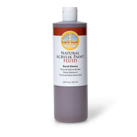 Natural Fluid Acrylik - 16 oz - Burnt Sienna