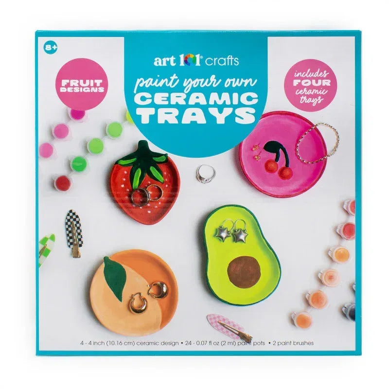Paint Your Own Ceramic Fruit Trays
