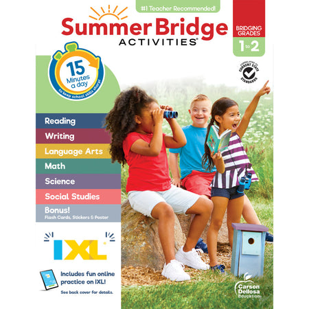 Summer Bridge Activities, Grade 1-2