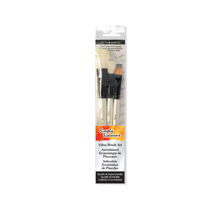 Simply Simmons Mop Brush Set, 3 Pieces