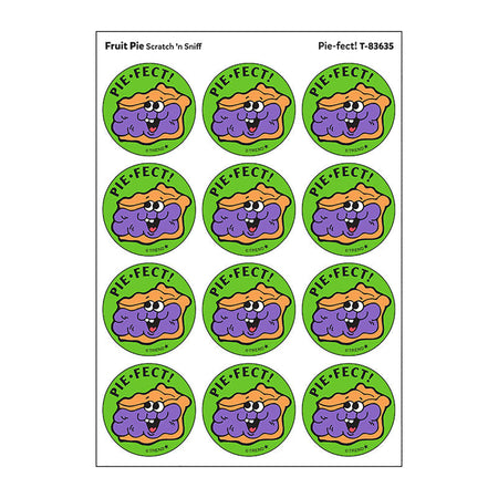 Pie-fect!/Fruit Pie Scent Retro Scratch 'n Sniff Stinky Stickers&reg;, 24 ct.