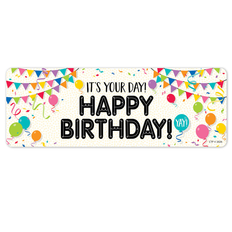 Happy Birthday Bookmarks