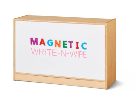Jonti-Craft® Short Fixed Straight-Shelf Bookcase - Magnetic Write-n-Wipe Back