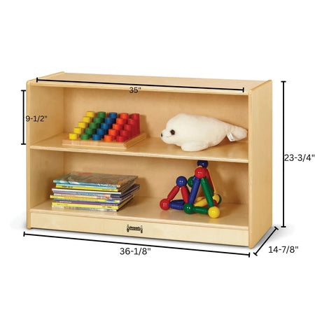 Jonti-Craft® Short Fixed Straight-Shelf Bookcase