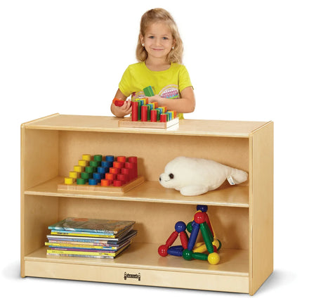 Jonti-Craft® Short Fixed Straight-Shelf Bookcase