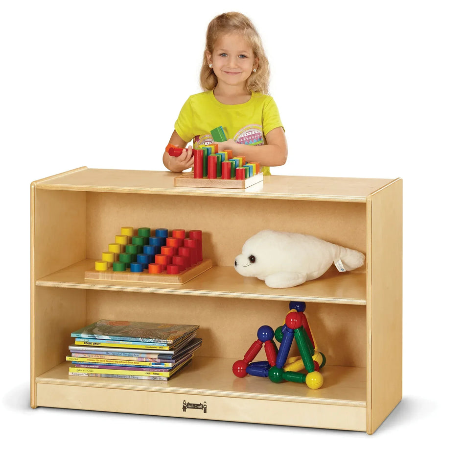 Jonti-Craft® Short Fixed Straight-Shelf Bookcase