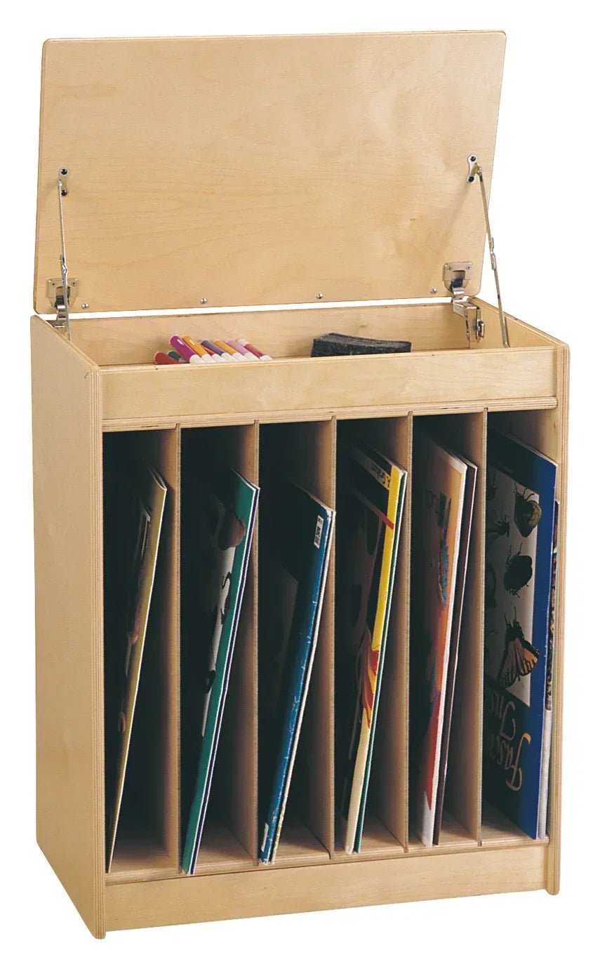 Jonti-Craft® Big Book Easel - Magnetic Write-n-Wipe
