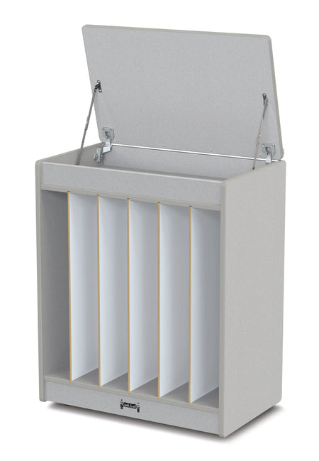Rainbow Accents® Big Book Easel - Magnetic Write-n-Wipe - Gray