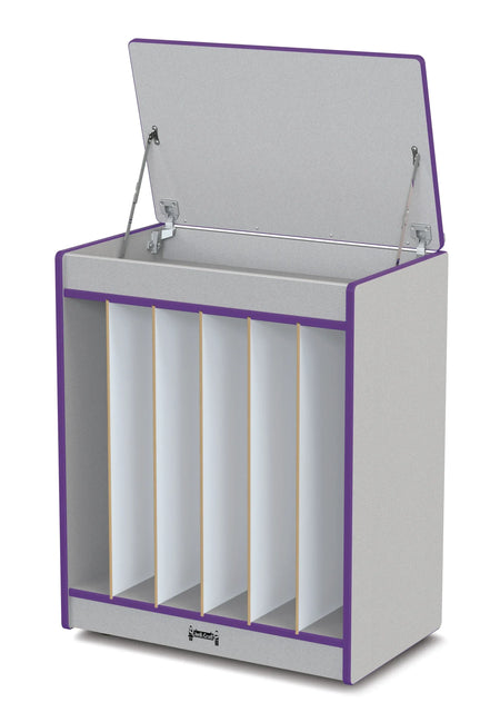 Rainbow Accents® Big Book Easel - Magnetic Write-n-Wipe - Purple