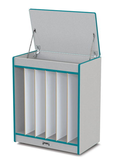 Rainbow Accents® Big Book Easel - Magnetic Write-n-Wipe - Teal