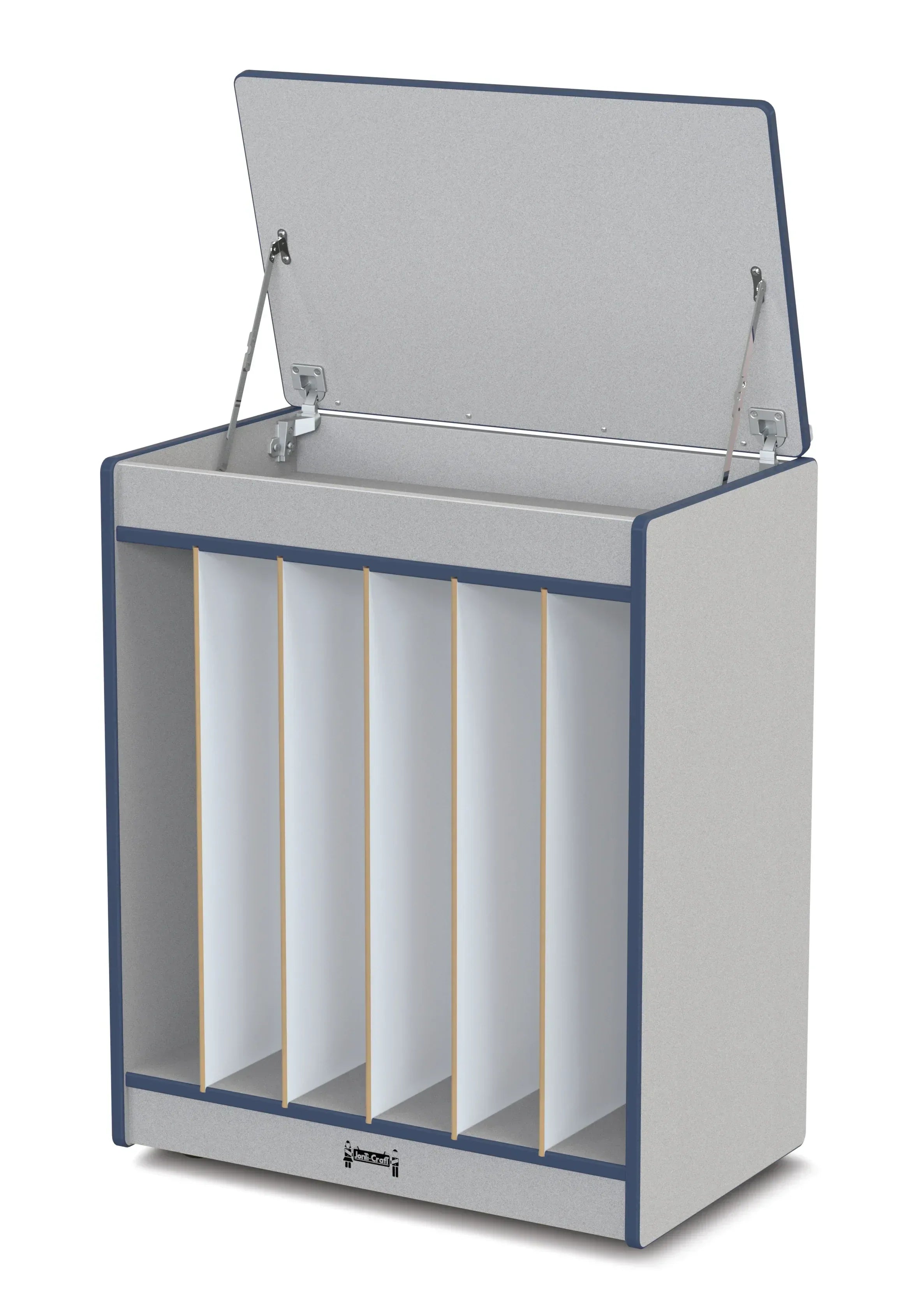Rainbow Accents® Big Book Easel - Magnetic Write-n-Wipe - Navy