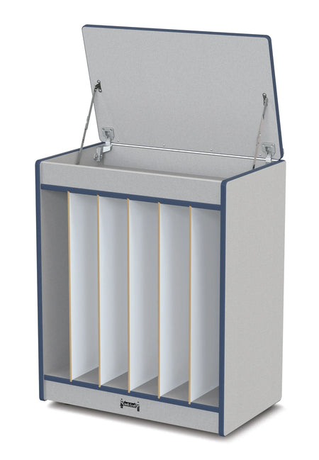 Rainbow Accents® Big Book Easel - Magnetic Write-n-Wipe - Navy