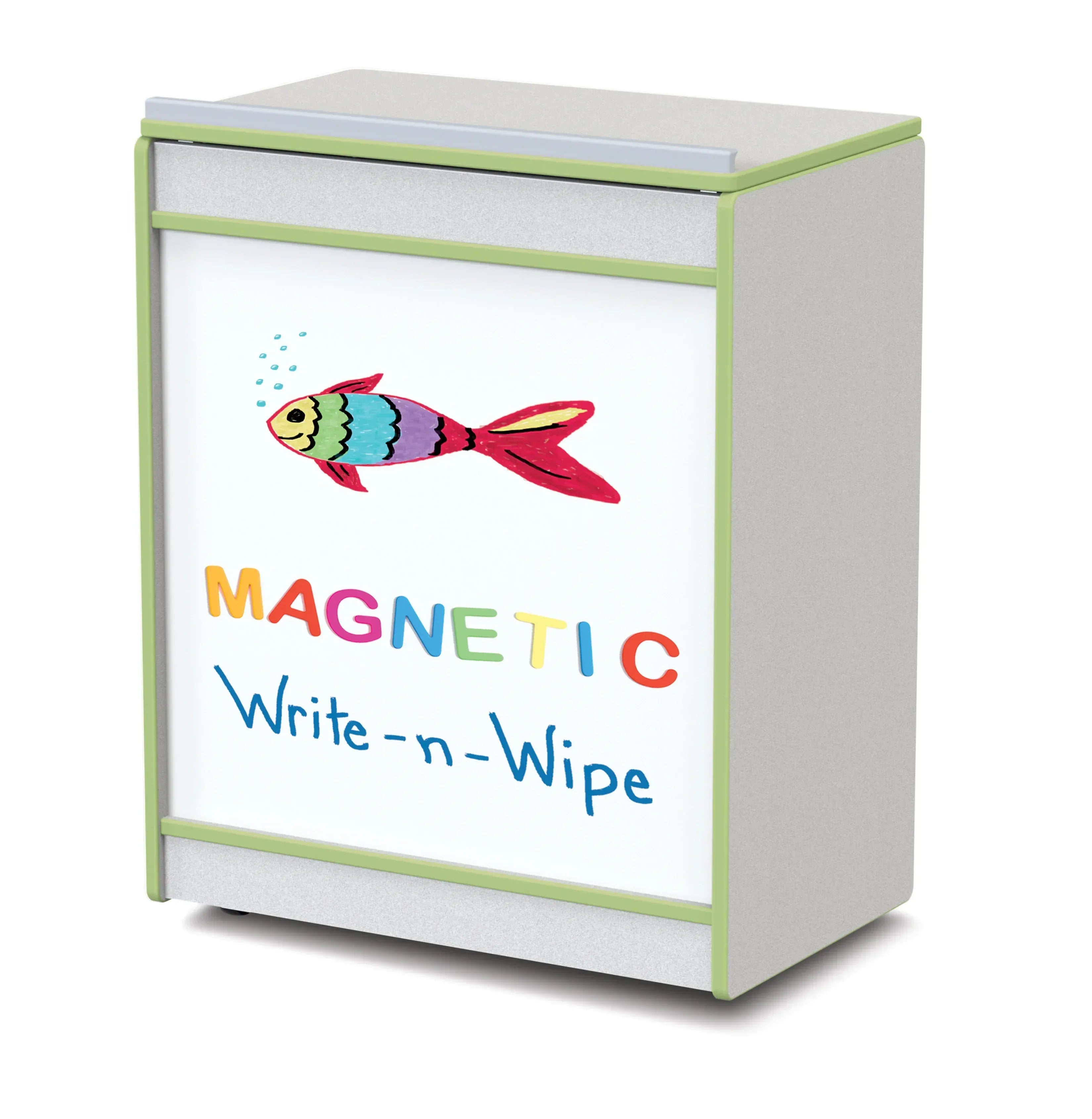 Rainbow Accents® Big Book Easel - Magnetic Write-n-Wipe - Key Lime Green