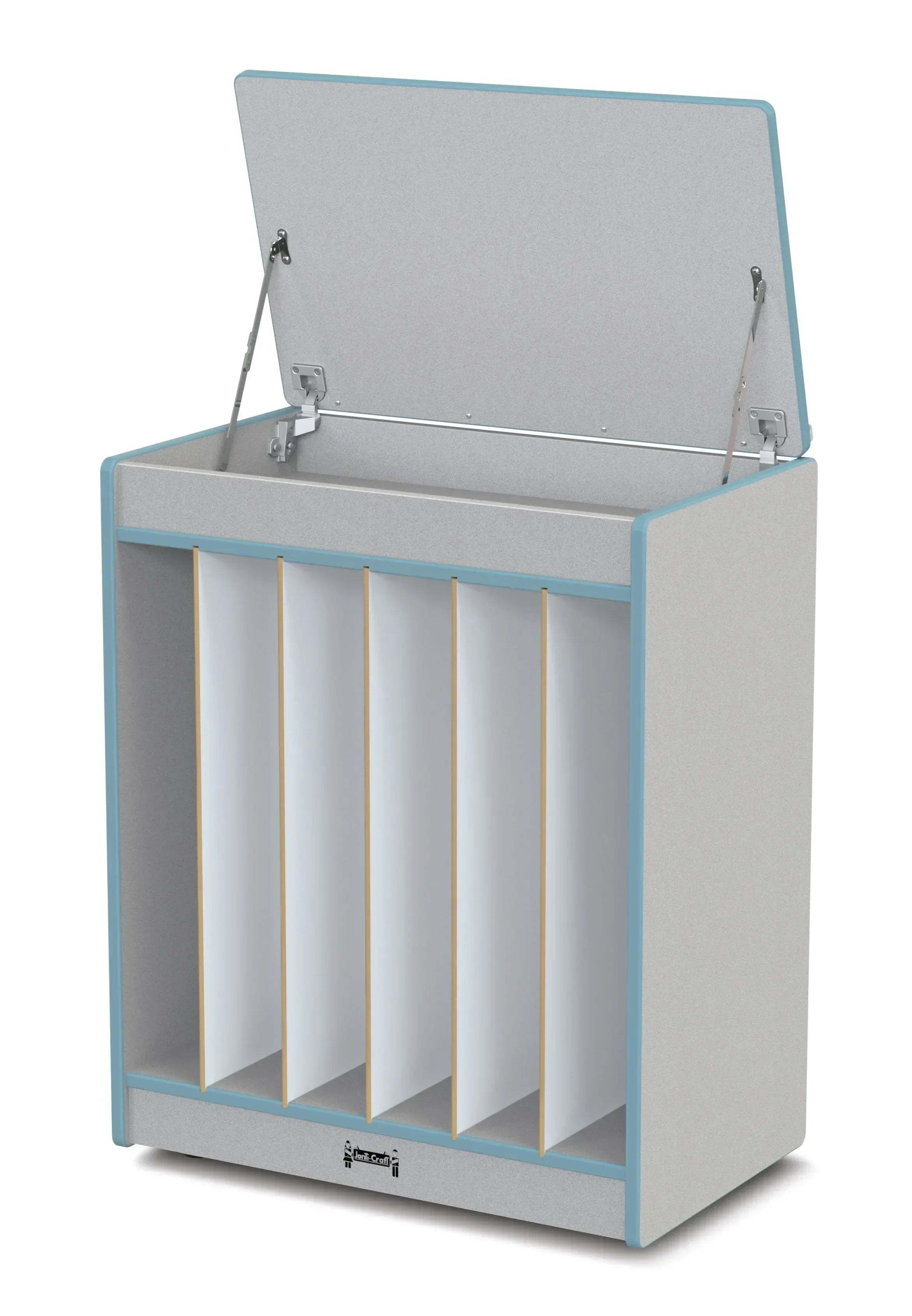 Rainbow Accents® Big Book Easel - Magnetic Write-n-Wipe - Coastal Blue
