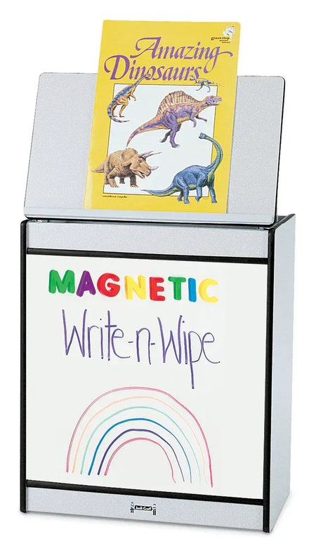 Rainbow Accents® Big Book Easel - Magnetic Write-n-Wipe - Black