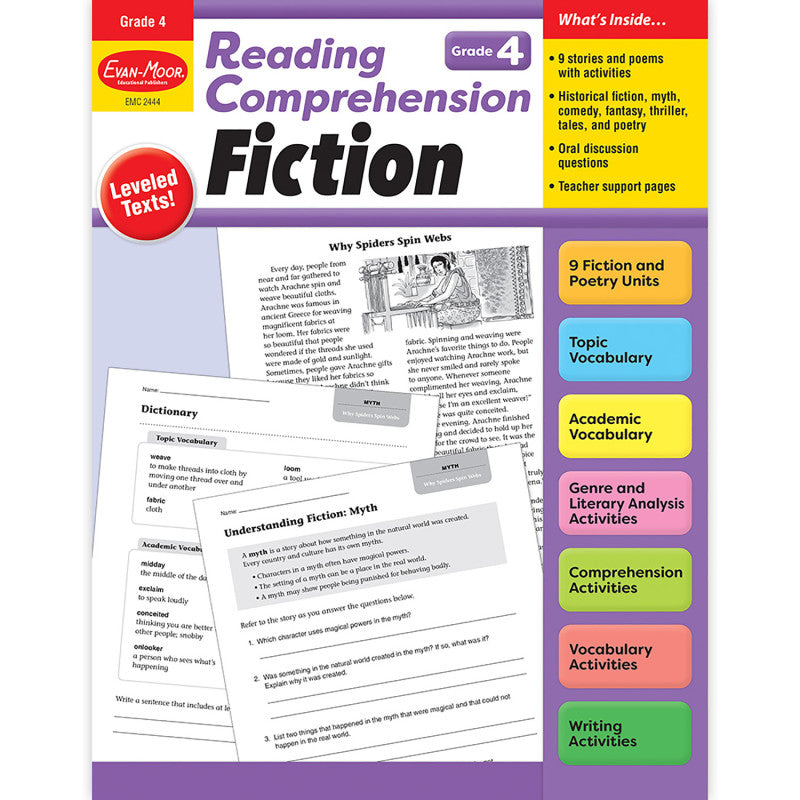 Reading Comprehension: Fiction, Grade 4