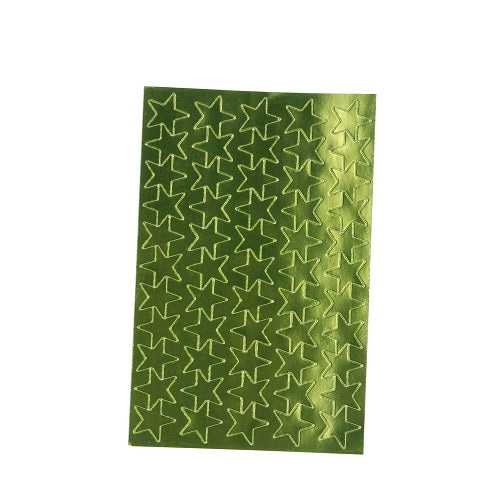 Star Stickers, Gold Foil 1/2" 440 Total