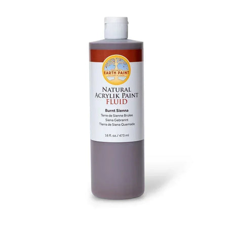 Natural Fluid Acrylik - 16 oz - Burnt Sienna
