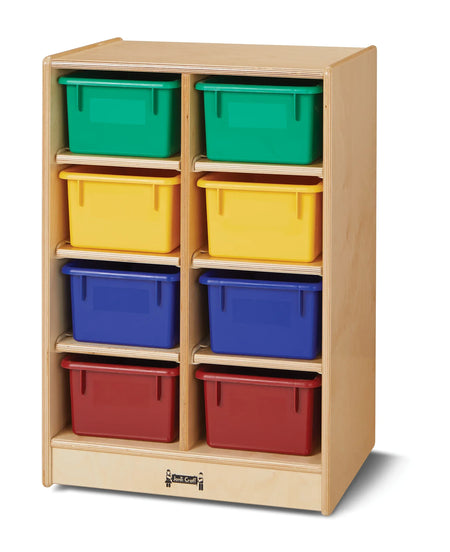 Jonti-Craft® 8 Cubbie-Tray Mobile Unit - without Trays