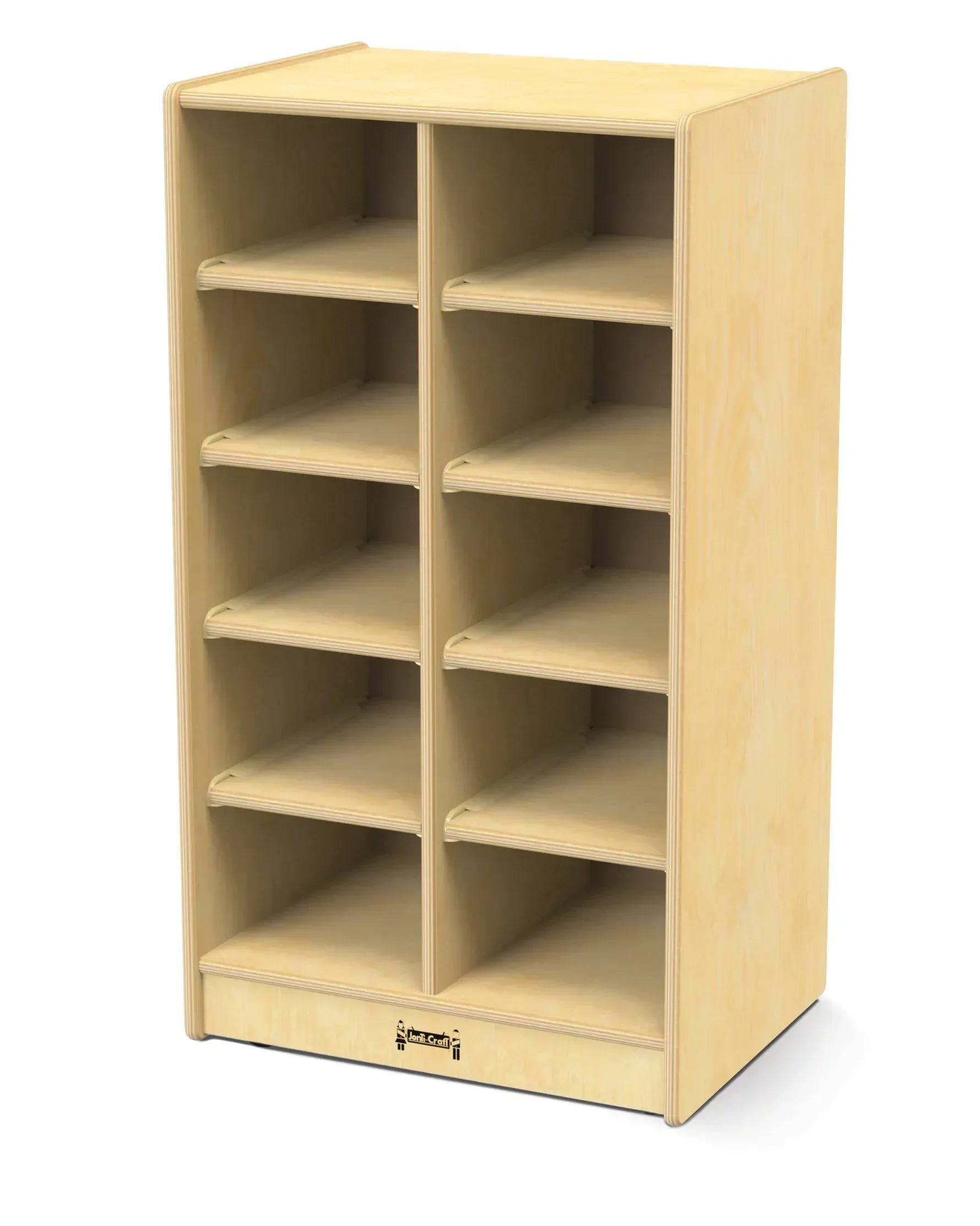 Jonti-Craft® 10 Cubbie-Tray Mobile Unit - without Trays
