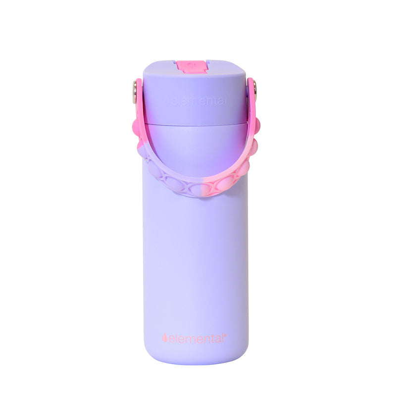 18oz Core Pop Bottle - Lilac Tie Dye