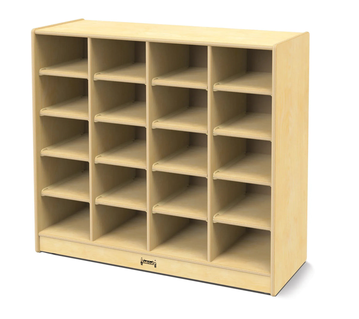 Jonti-Craft® 20 Cubbie-Tray Mobile Unit - without Trays