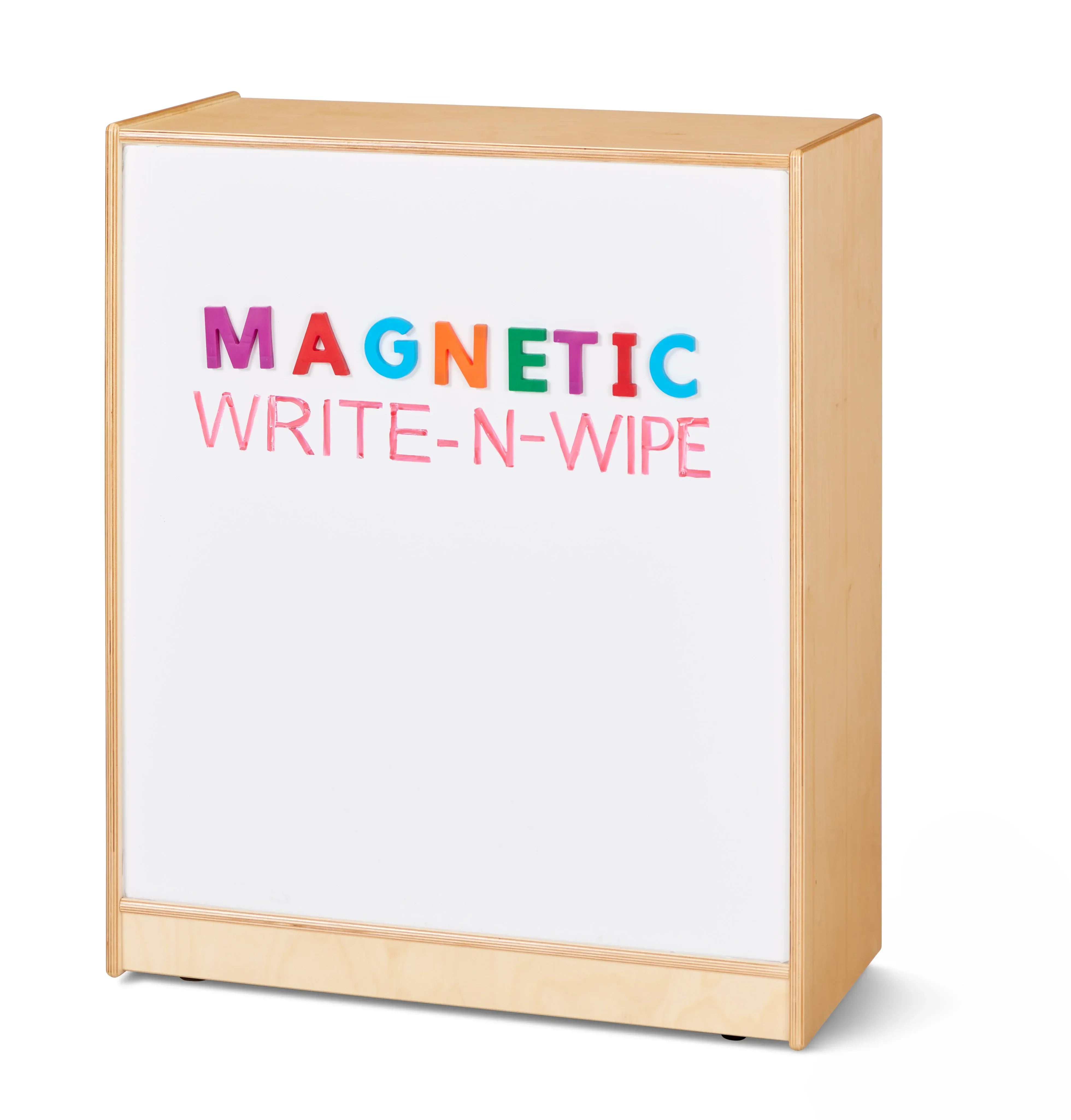 Jonti-Craft® 15 Cubbie-Tray Mobile Unit – without Trays - Magnetic Write-n-Wipe Back