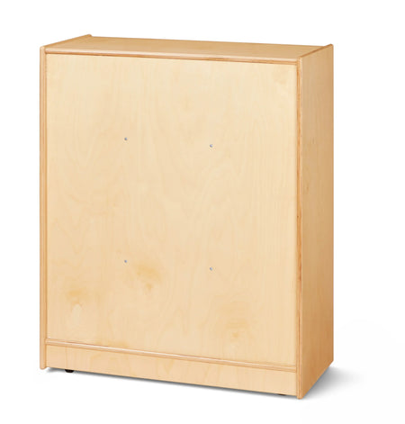Jonti-Craft® 15 Cubbie-Tray Mobile Unit – with Colored Trays - Plywood Back