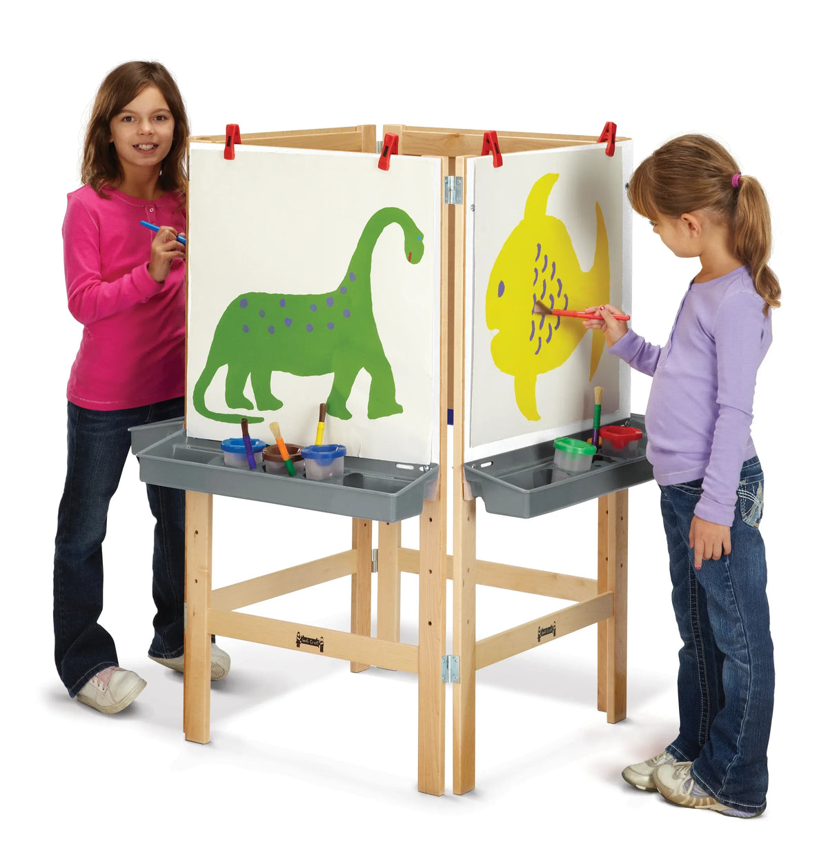 Jonti-Craft® 4 Way Adjustable Easel