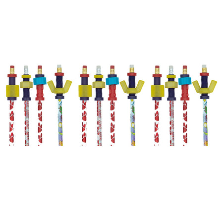 Pencils Fidgets, 4 Per Pack, 3 Packs