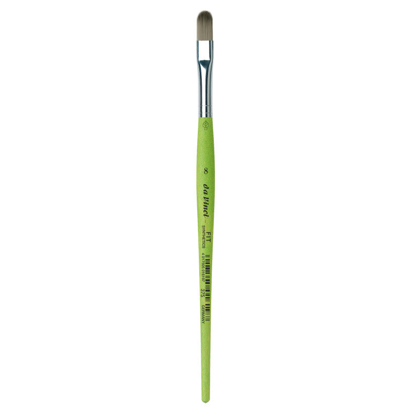 FIT Synthetics Student Brush, Synthetic, Acrylic & Tempera, Filbert, Series 375, Size 8