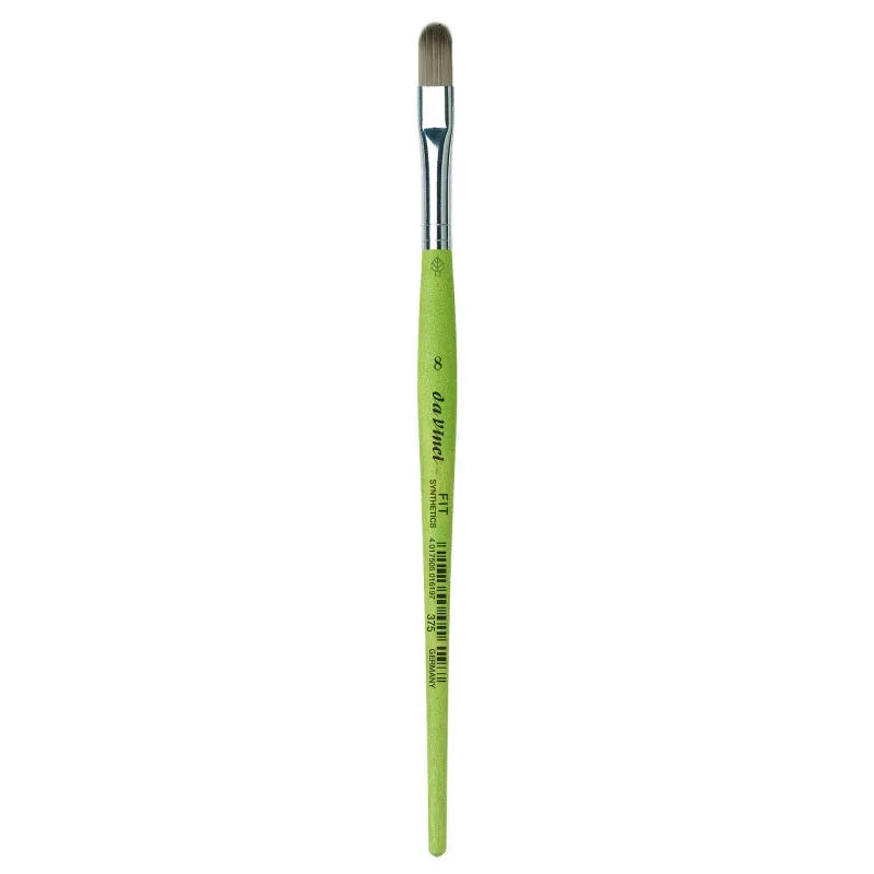 FIT Synthetics Student Brush, Synthetic, Acrylic & Tempera, Filbert, Series 375, Size 8