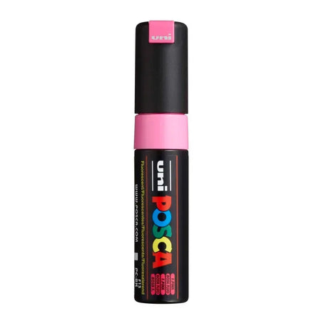 uni® POSCA PC-8K Water-Based Paint Markers, Broad Tip (8mm), Fluorescent Pink