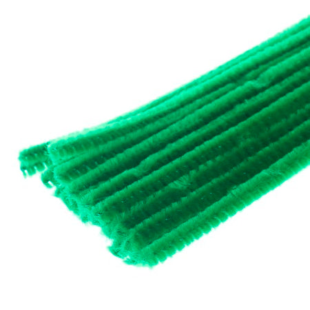 Chenille Stems Pipe Cleaners 12 Inch x 6mm 100-Piece Kelly Green