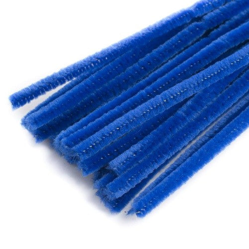 Chenille Stems Pipe Cleaners 12 Inch x 6mm 100-Piece Blue