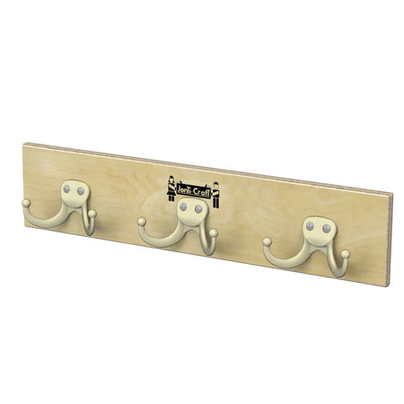 Jonti-Craft® Wall Mount Coat Rail - 7 Hooks