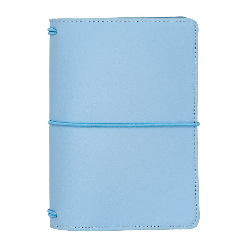 A6 Notebook and Passport Holder - Sky Blue