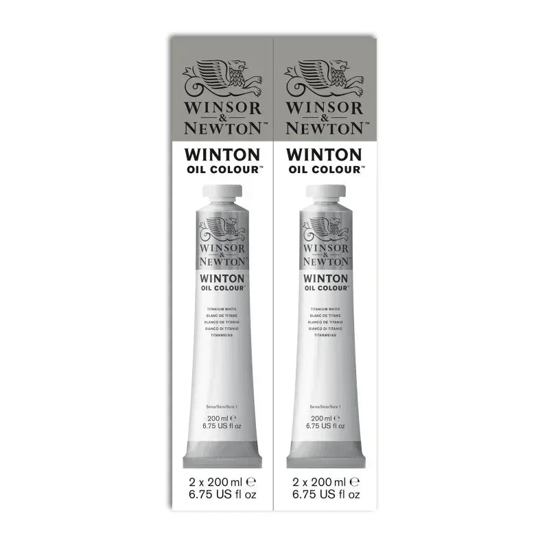 WOC 200ml Titanium White Twin Pack